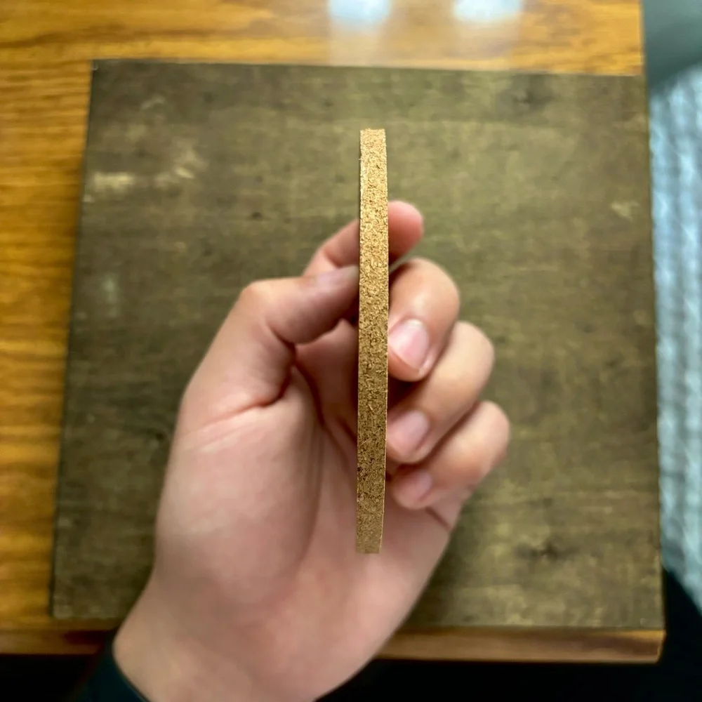 Aztec Clipart 20 Laser Engraved Cork Coaster
